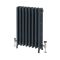 Gietijzeren Radiator 4 Kolommen 76cm Hoog - Hague Blue 30 van Farrow & Ball | Kies de Breedte | Isabel