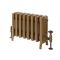Gietijzeren Radiator Gebrand Goud H. 35,7cm x Kies de Breedte| Isabel