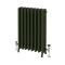 Gietijzeren Radiator met 4 Kolommen - Duck Green W55 van Farrow & Ball | 76cm Hoog x Kies de Breedte | Isabel