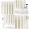 Gietijzeren Radiator 4-Koloms 76cm Hoog Porseleinwit | Kies de Breedte | Isabel