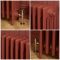 Gietijzeren Radiator 4 Kolommen 76cm Hoog - Eating Room Red 43 von Farrow & Ball | Kies de Breedte | Isabel