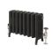Gietijzeren Radiator Leisteen Zwart H. 35,7cm x Kies de Breedte| Isabel
