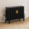 Gietijzeren Radiator Leisteen Zwart H. 35,7cm x Kies de Breedte| Isabel