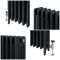 Gietijzeren Radiator 4 Kolommen 36cm Hoog - Railings Grey 31 van Farrow & Ball | Kies de Breedte | Mercury