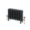 Gietijzeren Radiator 4 Kolommen 36cm Hoog - Railings Grey 31 van Farrow & Ball | Kies de Breedte | Mercury