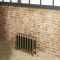 Gietijzeren Radiator 4 Kolommen 46cm Hoog - Natuurlijk Messing | Kies de Breedte | Mercury