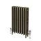 Gietijzeren Radiator 4 Kolommen 76cm Hoog Natuurlijk Messing | Kies de Breedte | Mercury