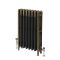 Gietijzeren Radiator 4 Kolommen 76cm Hoog Natuurlijk Messing | Kies de Breedte | Mercury