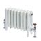 Gietijzeren Radiator 4-Koloms 36cm Hoog Porseleinwit | Kies de Breedte | Mercury