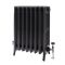Gietijzeren Radiator Antiek Grafiet H. 66cm x Kies de Breedte| Isabel