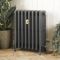 Gietijzeren Radiator Antiek Zilver H. 66cm x Kies de Breedte| Isabel