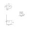 Bidet Staand Modern Mat Wit | RAK Cloud x Hudson Reed