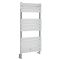 Handdoekradiator Dual Fuel / Hybride Chromen Vlak - Incl. Verwarmingselement en Dual Fuel Radiatorkranen | Keuze Afmeting en Optie voor Kabelafdekking | Lustro
