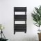 Handdoekradiator Dual Fuel / Hybride Zwart Vlak - Incl. Verwarmingselement en Dual Fuel Radiatorkranen | Keuze Afmeting en Optie voor Kabelafdekking | Lustro