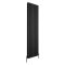 Design Radiator Antraciet Verticale Aluminium DubbelPaneel 47cm x 180cm |Revive Air