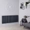 Design Radiator CV Horizontaal (Dubbel Paneel) Modern 63,5cm x 165,2cm - Antraciet | Revive Caldae