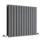 Design Radiator Horizontaal Antraciet |H. 63,5cm x Kies De Breedte | Delta
