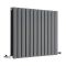 Horizontale Design Radiator | Keuze Afmeting en Afwerking | Enkel of Dubbel Paneel Ontwerp | Delta