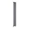 Design Radiator Verticaal Zwart | Keuze Afmeting | Enkel- of Dubbelpaneel Ontwerp | Revive