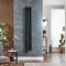 Elektrische Design Radiator Verticaal Zwart | 23,6cm Breed - Keuze Hoogte | Keuze WiFi-Thermostaat | Vaste Bedrading of met Stekker | Revive - ECOSO van Hudson Reed