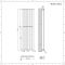 Design Radiator CV Verticaal (Enkel Paneel) Modern 160cm x 45cm - Chroom | Delta