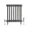 Gietijzeren Radiator Tin Kleur H.66cm x Kies De Breedte | Victoria