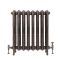 Gietijzeren Radiator Antiek Koper Bloemenmotief |77cm Hoog x Kies de Breedte | Charlotte