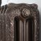 Gietijzeren Radiator Antiek Koper Bloemenmotief |77cm Hoog x Kies de Breedte | Charlotte