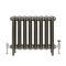 Gietijzeren Radiator Klassiek Messing | 56cm Hoog x Keuze Breedte | Erté