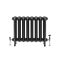 Gietijzeren Radiator Ovale Kolommen 56cm Hoog - Zwart | Kies de Afmeting | Erté