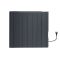 Slimme Radiator Elektrisch met Stekker (Type F) 1200W 73,3cm x 53,3cm - Antraciet | Virtus