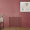 Design Radiator Elektrisch Horizontaal 63,5cm Hoog Rood (Booth Red) | Keuze Afmeting en Opties voor Thermostaat en Kabelafdekking | Revive