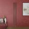 Design Radiator Elektrisch Verticaal Rood (Booth Red) | Keuze Afmeting en Opties voor Thermostaat en Kabelafdekking | Revive