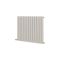 Design Radiator Elektrisch Horizontaal 63,5cm Hoog Wit (Pearl White) | Keuze Afmeting en Opties voor Thermostaat en Kabelafdekking | Revive