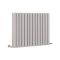 Designradiator Horizontaal Dubbel Paneel 82,6cm x 63,5cm - Lichtgrijs | Revive