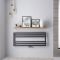 Designer Handdoekradiator 50cm x 120cm - Antraciet | Ponza