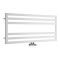 Designer Handdoekradiator 50cm x 120cm - Wit | Ponza