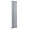Design Radiator Verticaal Modern 160cm x 35,4cm - Zilver | Enkel of Dubbel Paneel Ontwerp | Sloane