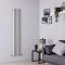 Designradiator Verticaal Zilver | Kies de Afmeting | Savy