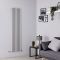 Designradiator Verticaal Zilver | Kies de Afmeting | Savy