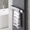 Plaatradiator Verticaal Staal Antraciet 60cmx 180cm Incl. Handdoekrek Staal 6cm x 52cm x 12.5cm |Rubi