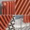 Kolomradiator Horizontaal Koper Metallic Keuze Afmeting | Windsor