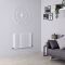 Design Radiator Horizontaal 60cm Aluminium Wit  | Keuze Afmeting | Revive Air