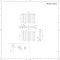 Design Radiator CV Horizontaal (Dubbel Paneel) Modern 63,5cm x 100cm - Wit | Revive Caldae