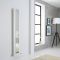 Design Radiator Verticaal met Spiegel Wit Keuze Afmeting | Sloane