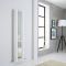 Design Radiator Verticaal met Spiegel Wit Keuze Afmeting | Sloane