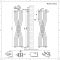 Xcite Designradiator Verticaal Antraciet 177cm x 45cm x 9,4cm