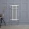 Handdoekradiator CV Klassiek 113cm x 55,3cm - Chroom/Wit | Elizabeth