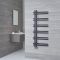 Handdoekradiator CV Modern 120cm x 50cm - Antraciet | Tika