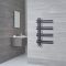 Handdoekradiator CV Modern 80cm x 50cm - Antraciet | Tika